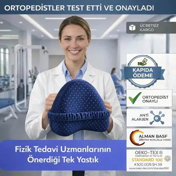 VELORA™ - Kronik Ağrılara Karşı Premium Destek Yastığı
